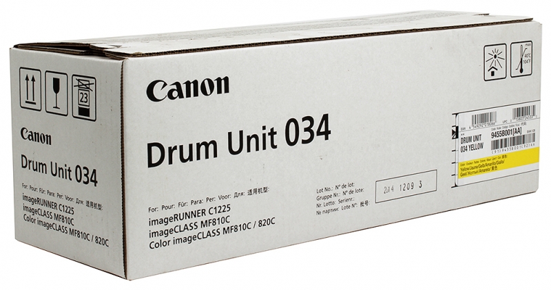 Скупка картриджей drum C-EXV034 Y 9455B001 в Саратове